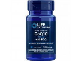 Life Extension Super Ubiquinol CoQ10 with PQQ® 100 mg, 30 softgels